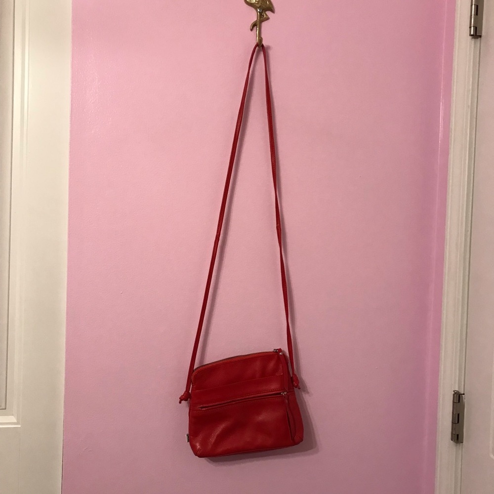 Tano red Crossbody purse